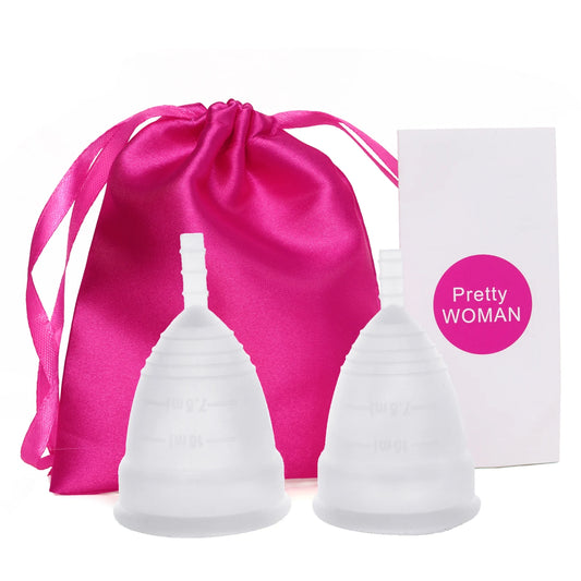 Medical Grade Silicone Menstrual Cup – Reusable, Soft & Comfortable Feminine Hygiene Solution