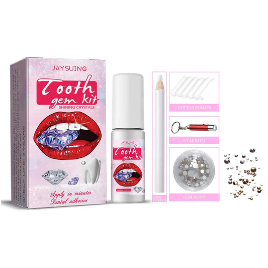 DIY Tooth Gem Kit – Whitening & Crystal Decoration