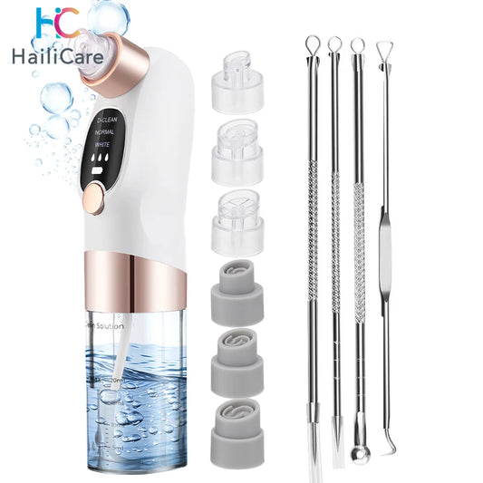 Electric Blackhead Remover Vacuum – USB Rechargeable & Painless Facial Skin Tool