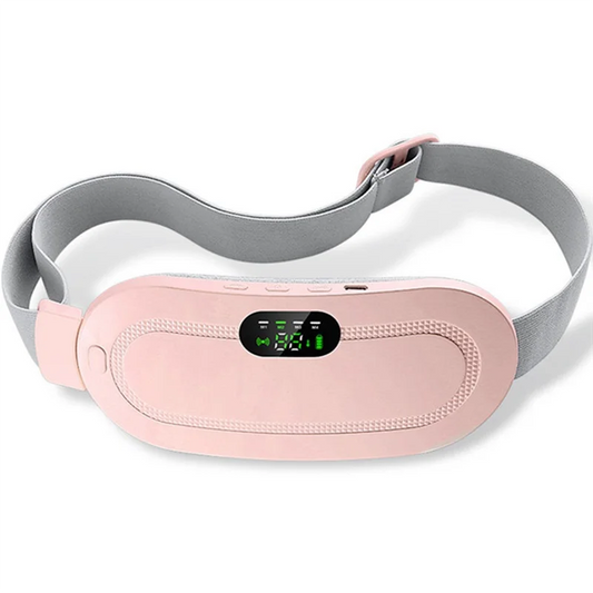 F-T Menstrual Heating Pad – Smart Warm Uterus Belt with Vibration & Abdominal Massage for Period Pain Relief